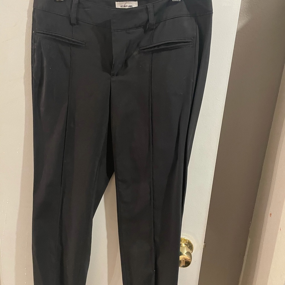 Black slacks / pants